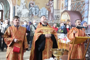 В Михайловском соборе в шестой раз чествовали Святого мученика Трифона