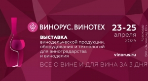 Выставка «Винорус. Винотех» пройдет в Краснодаре
